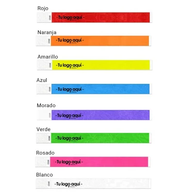 Pulseras de seguridad para eventos