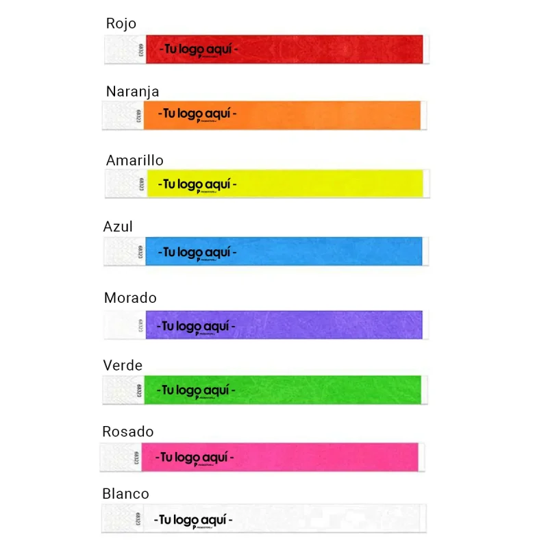 Pulseras de seguridad para eventos