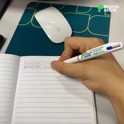 Bolígrafo Plástico Samu Bicolor