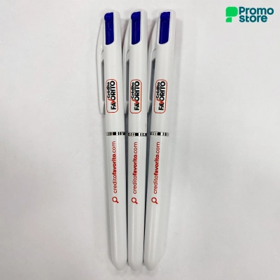 Bolígrafo Plástico Samu Bicolor