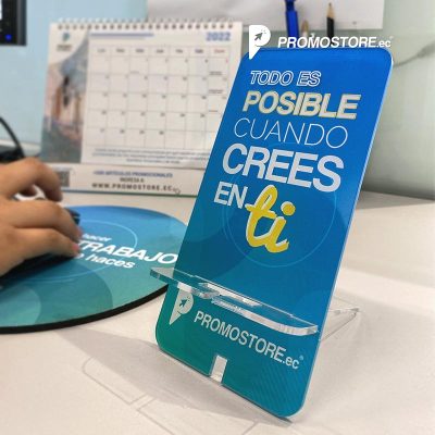 Porta celular de acrílico