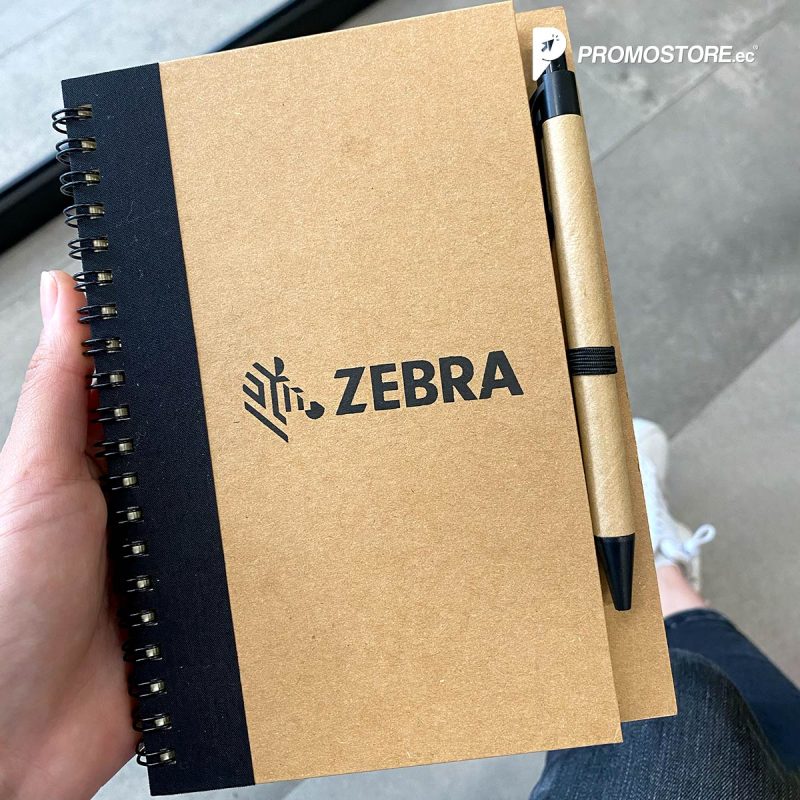 Cuaderno Eco Con Bolígrafo 13,5x18cm