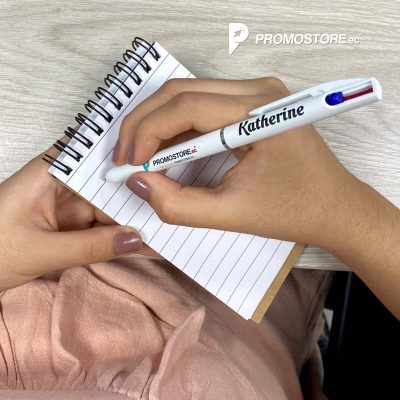 Bolígrafo Plástico Samu Bicolor