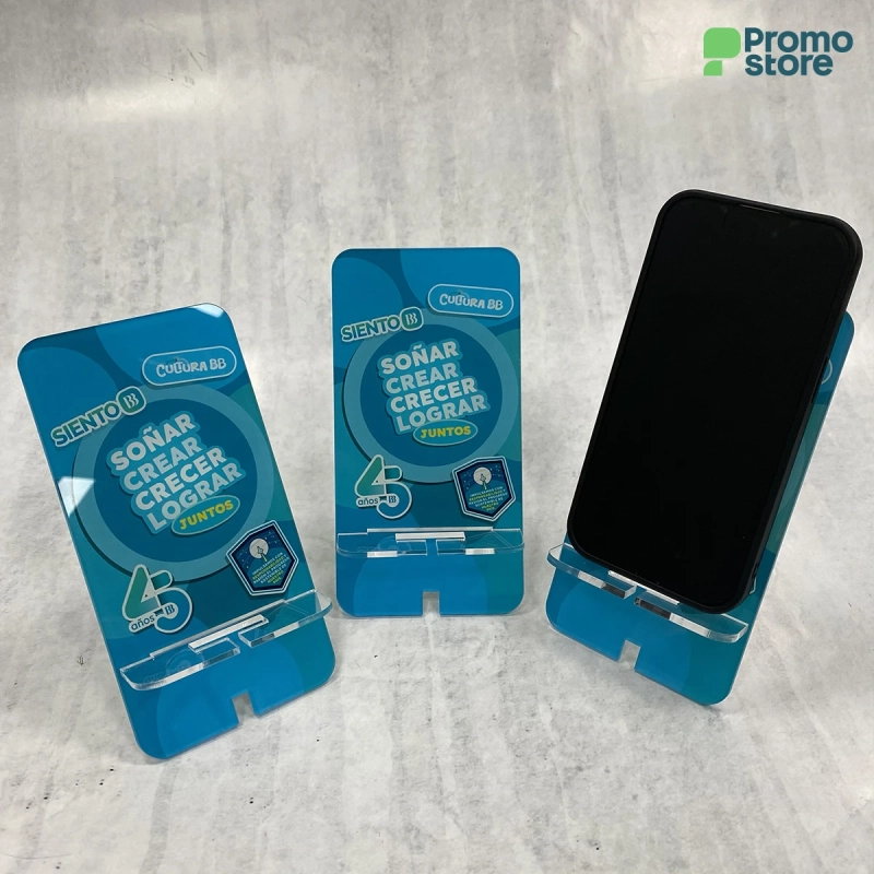 Porta celular de acrílico