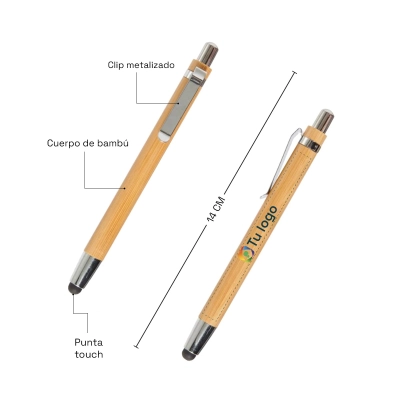 Bolígrafo de Bambú Vip Touch