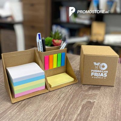 Set De Oficina Stick Ecológico