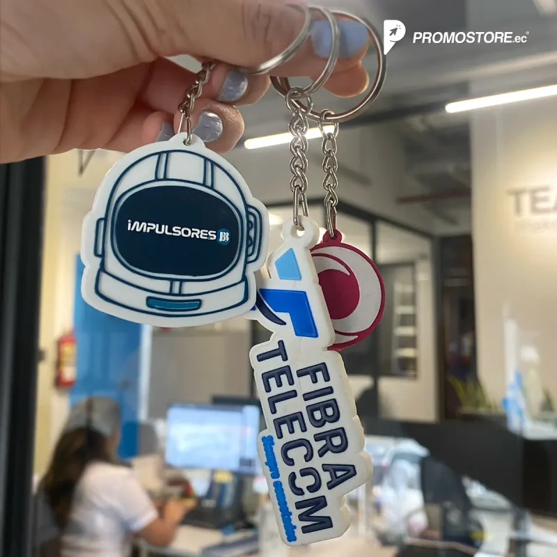 Llavero Pvc flexible Relieve