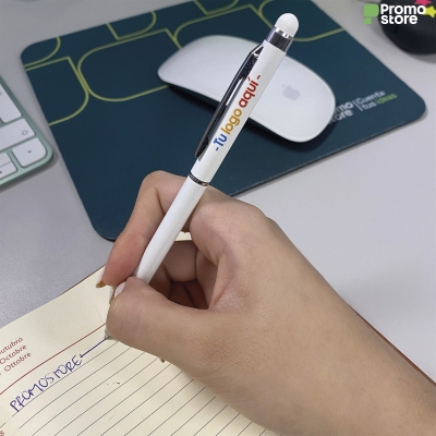 Bolígrafo Milas Touch Metálico