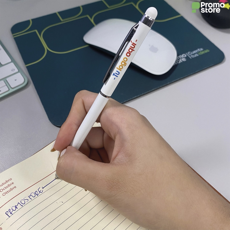 Bolígrafo Milas Touch Metálico