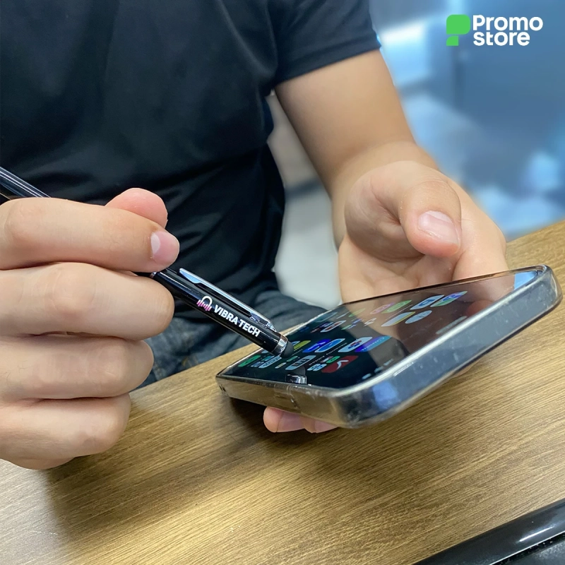 Bolígrafo Milas Touch Metálico