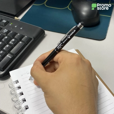 Bolígrafo Milas Touch Metálico
