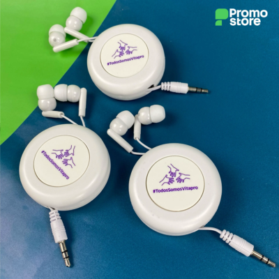 Audífonos retráctiles manos libres