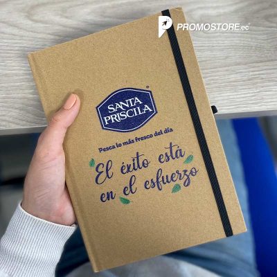Libreta Kraft Pasta Dura 14,5x21cm
