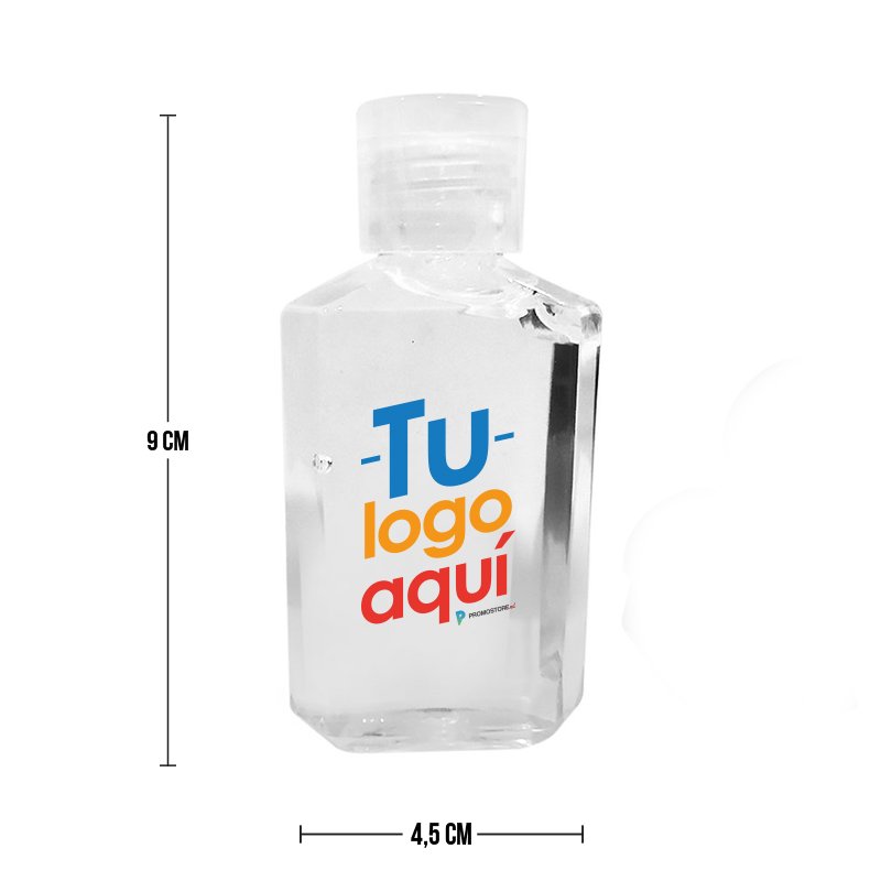 Gel antibacterial 60ml con logo