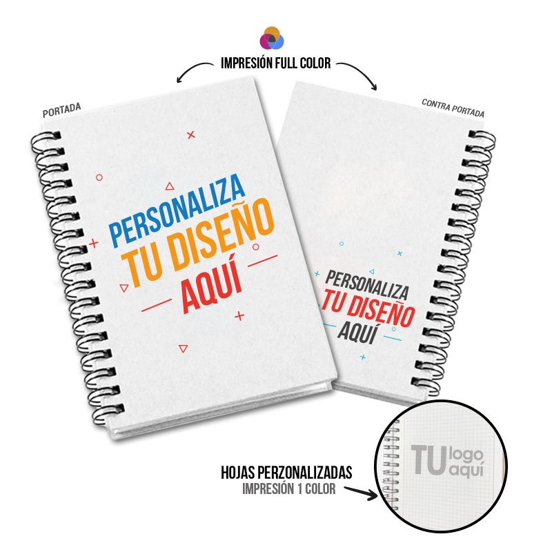 Cuaderno anillado 14,8×21cm
