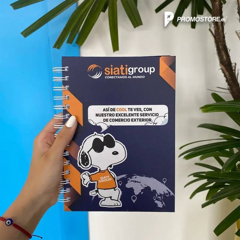 Cuaderno anillado 14,8×21cm