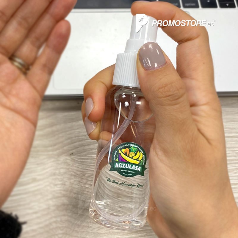 Alcohol Antiséptico 60ml con logo