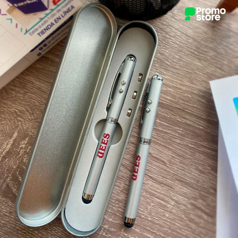 Bolígrafo Laser Filpi con caja elegante