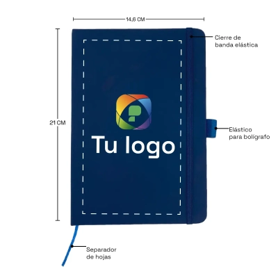 Libreta Deluxe 14,6 x 21 cm