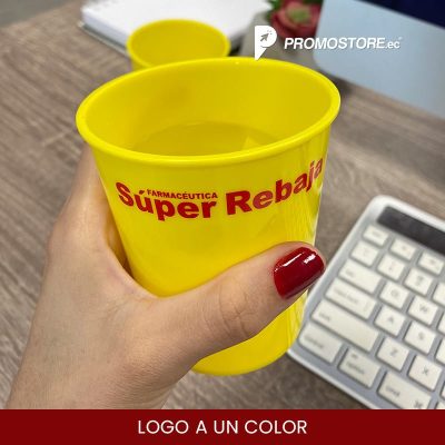 Vaso plástico 260ml Un Color