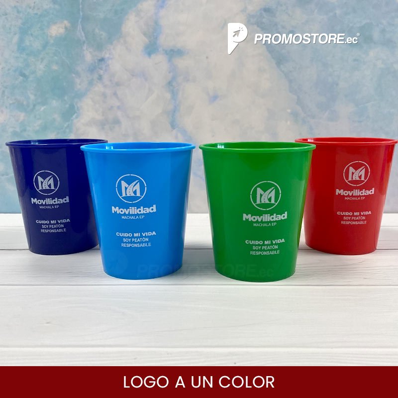 Vaso plástico 260ml Un Color