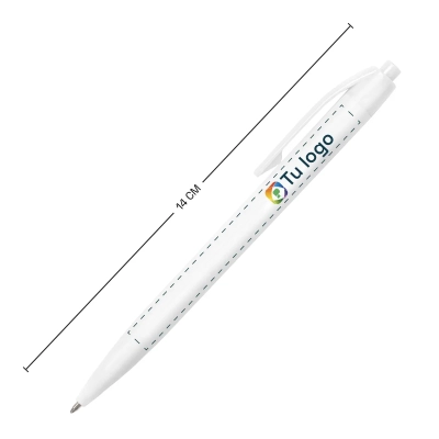 Bolígrafo Plástico White Pro