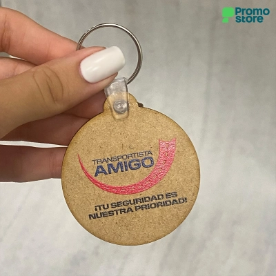 Llavero de MDF