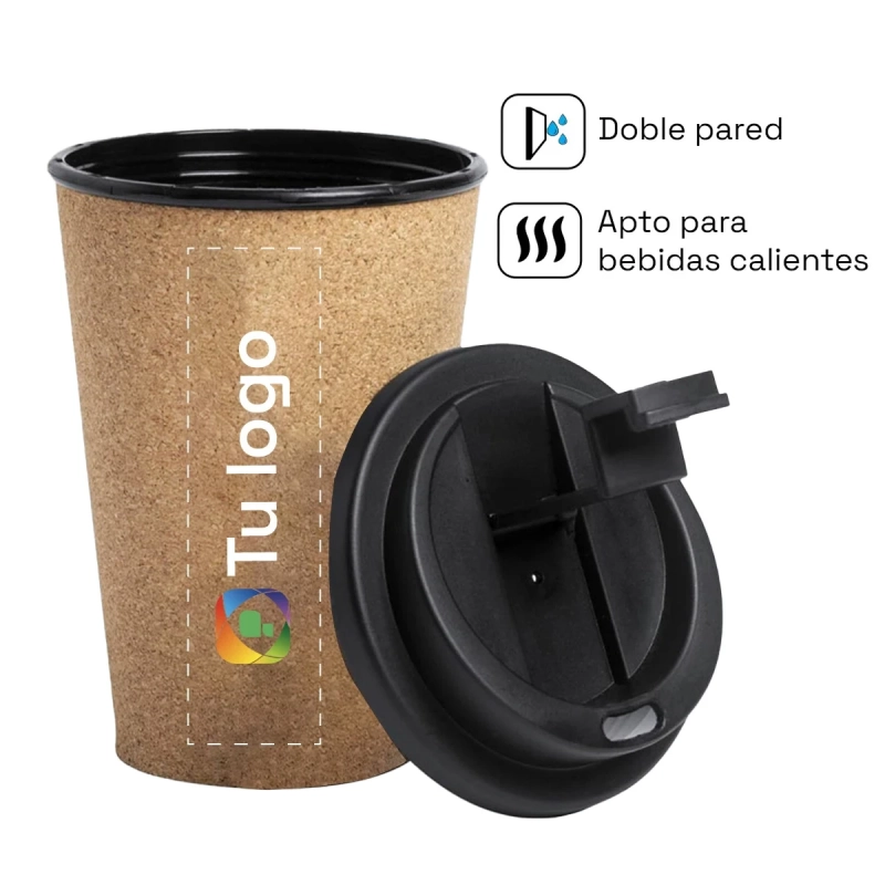 Mug de corcho 300ml