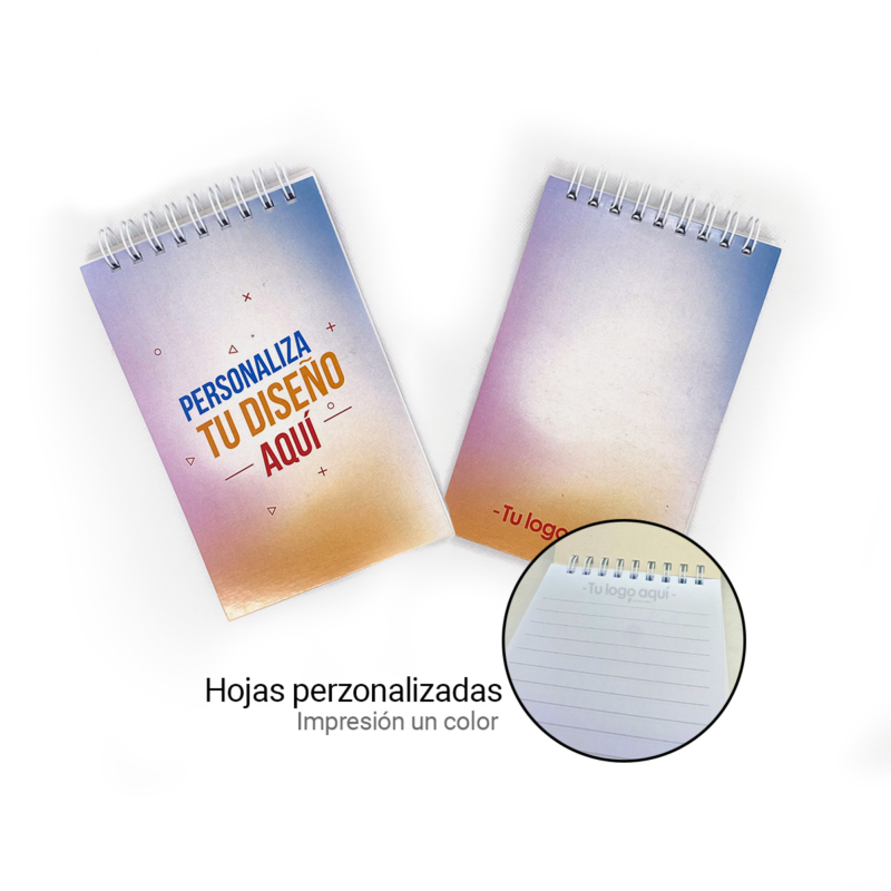 Mini Libreta 9 x 14cm