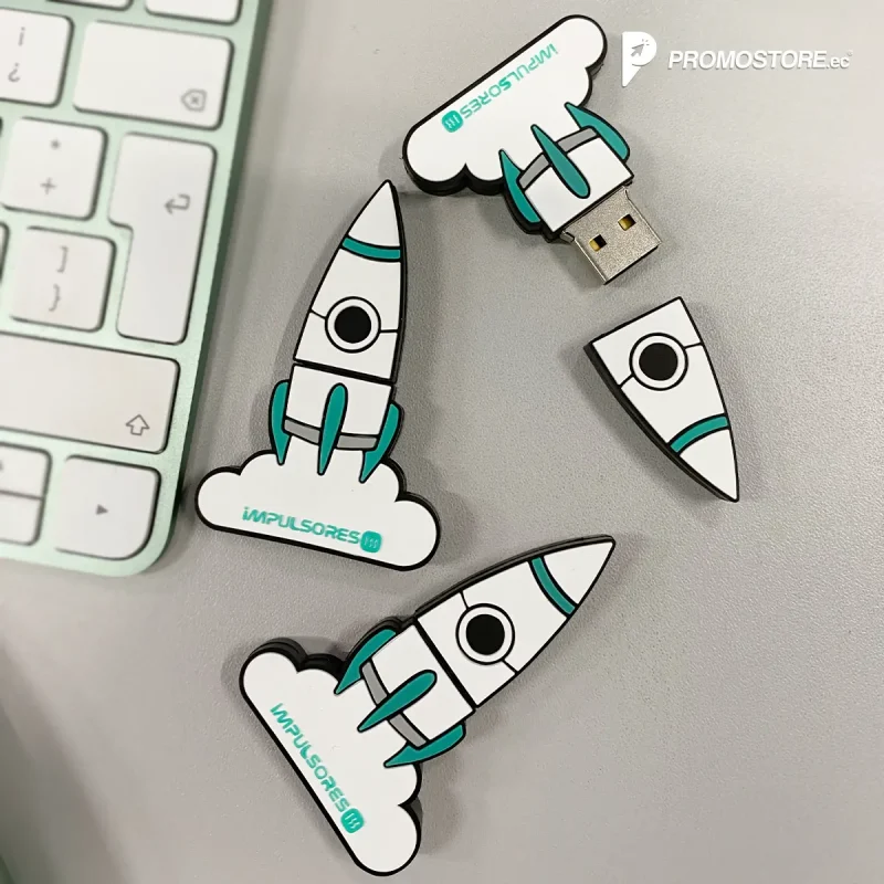 Pendrive Rubber personalizado 2D