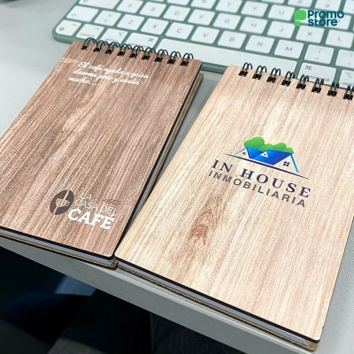 Mini Libreta Premium MDF laminado A6