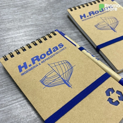 Mini libreta ecológica Terra 9×14 cm