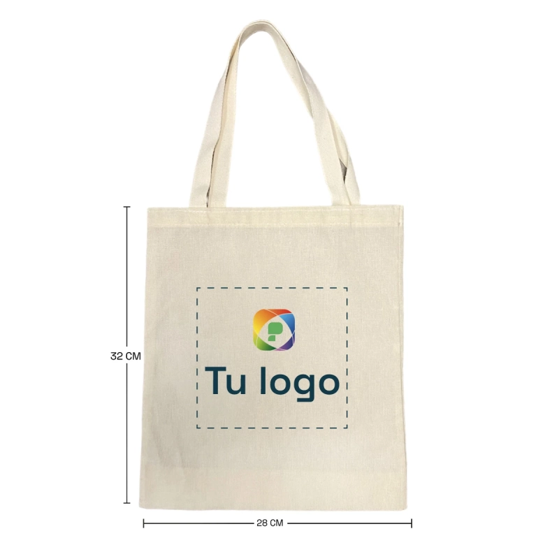 Tote bag de lienzo 28x32cm full color