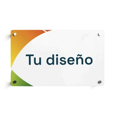 Hablador de pared con pernos decorativos