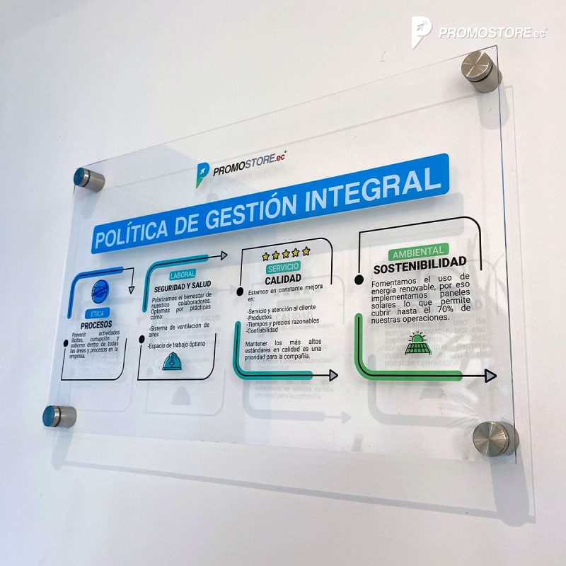 Hablador de pared con pernos decorativos