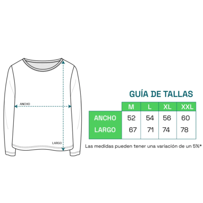 Camiseta manga larga