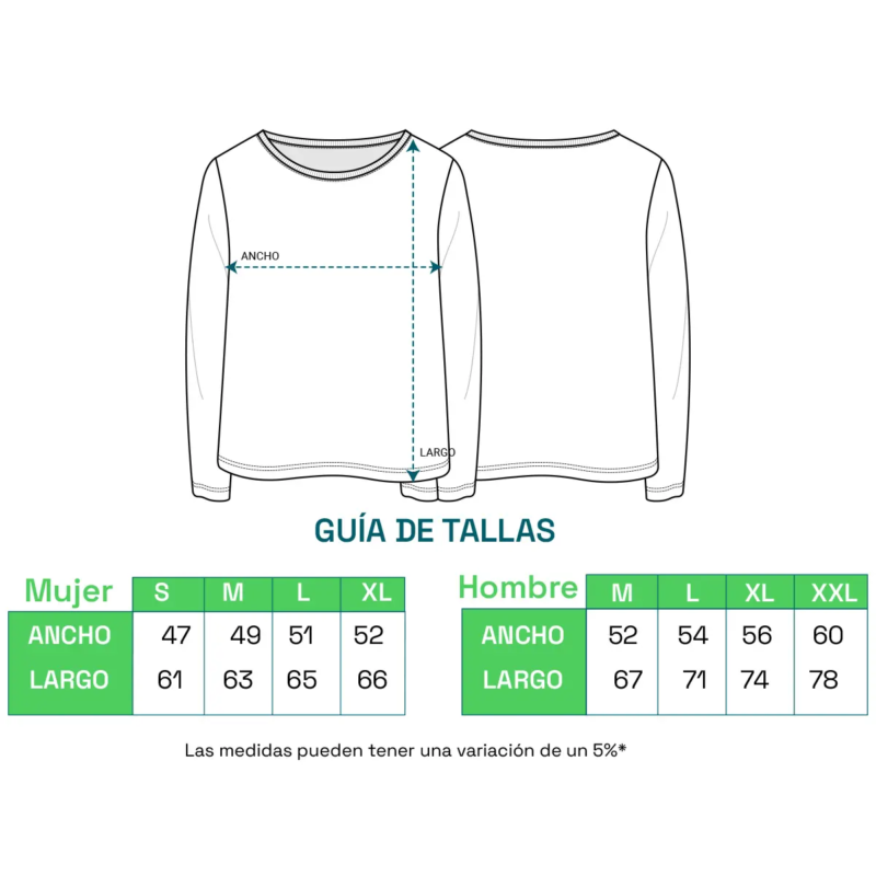 Camiseta manga larga full color