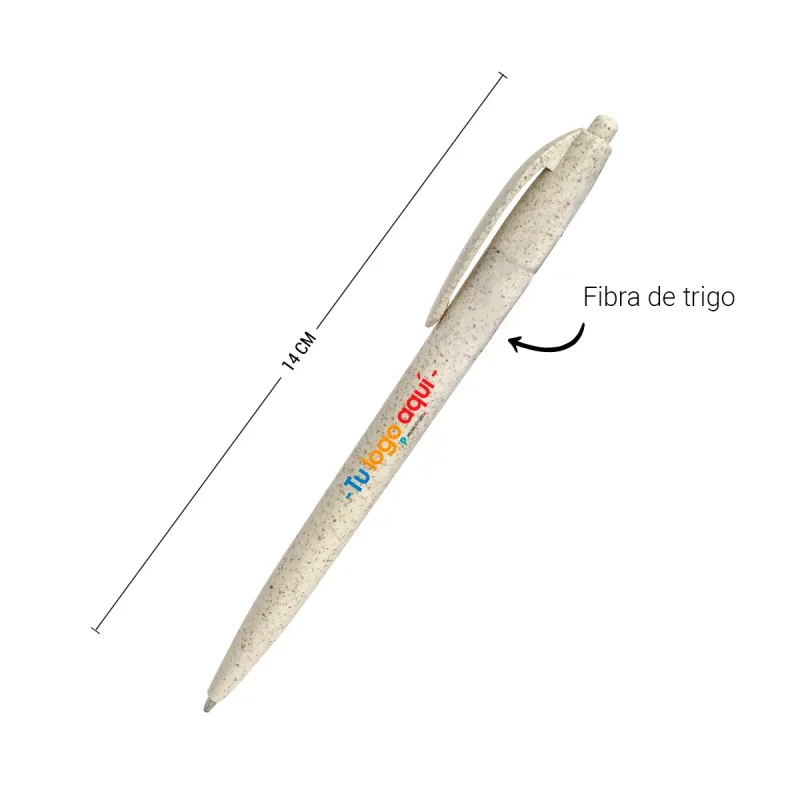 Bolígrafo Biodegradable de Avena