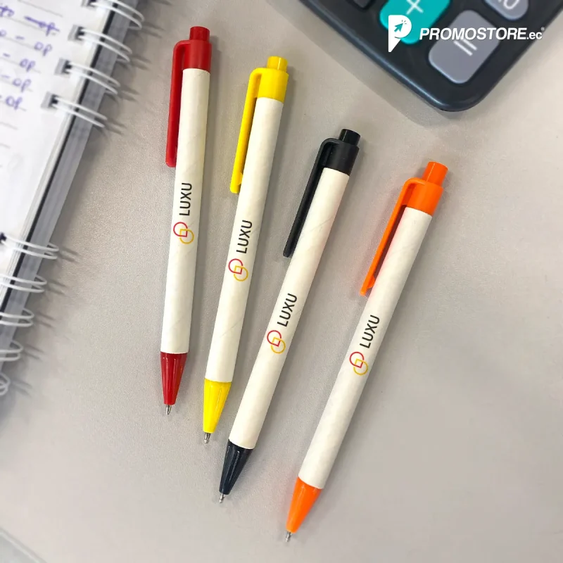 Bolígrafo Ecológico white