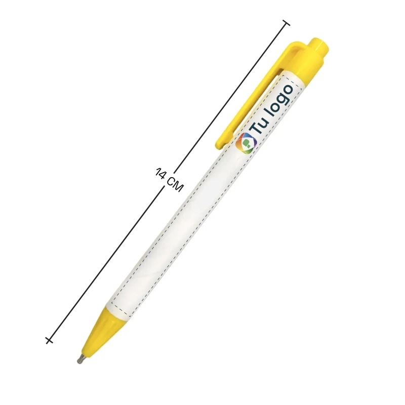 Bolígrafo Ecológico white