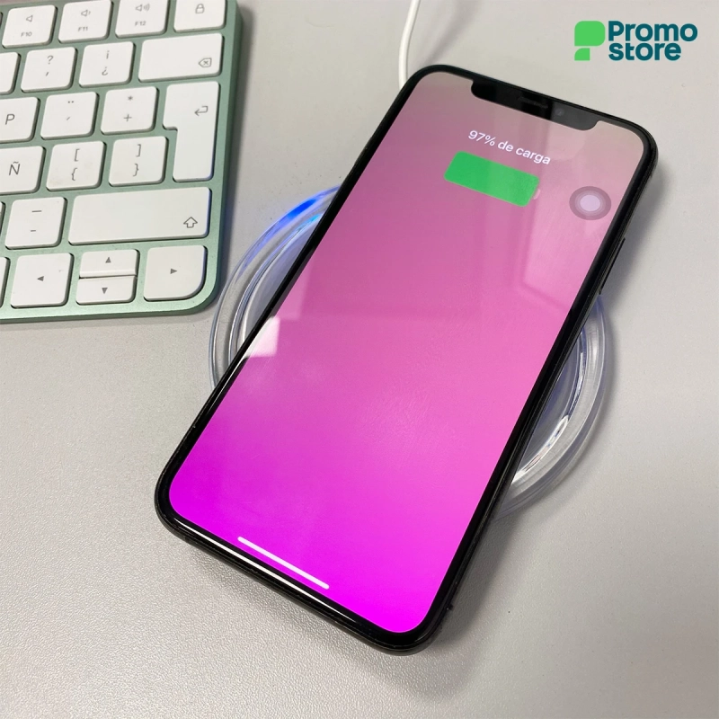 Cargador inalámbrico white