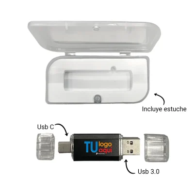 Pendrive Duo USB+USB C 32GB