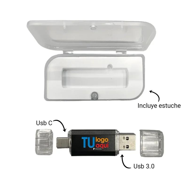Pendrive Duo USB+USB C 32GB