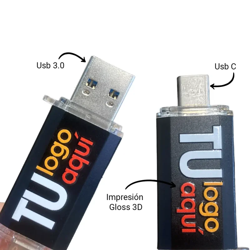 Pendrive Duo USB+USB C 32GB