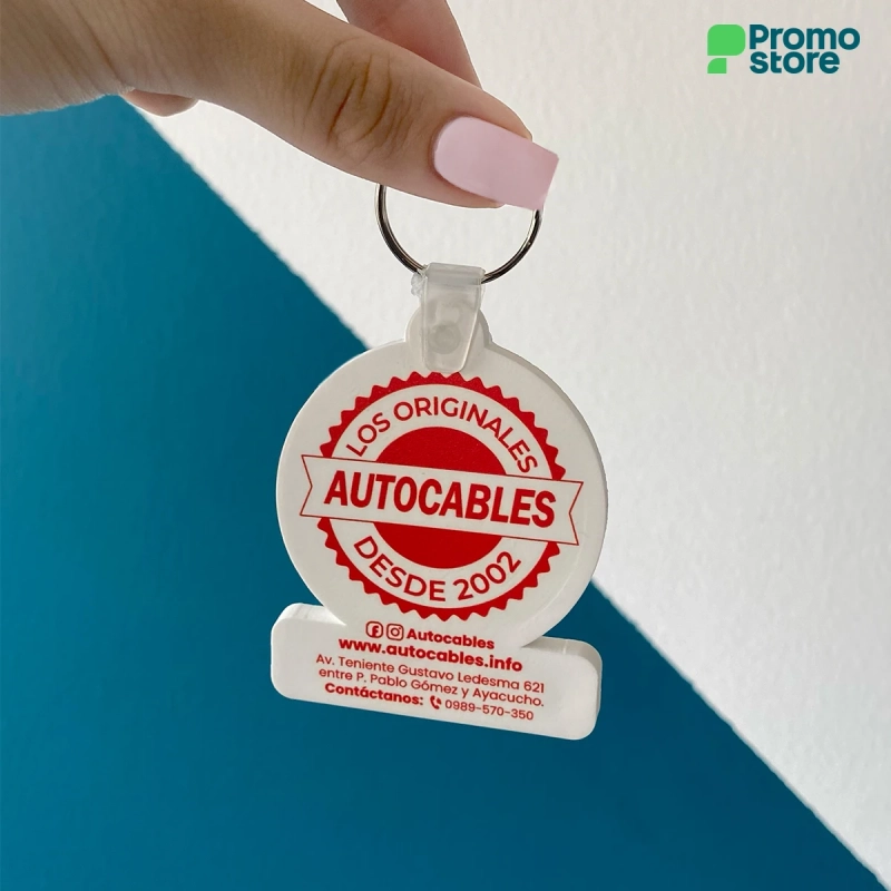 Llavero Pvc flexible Full color