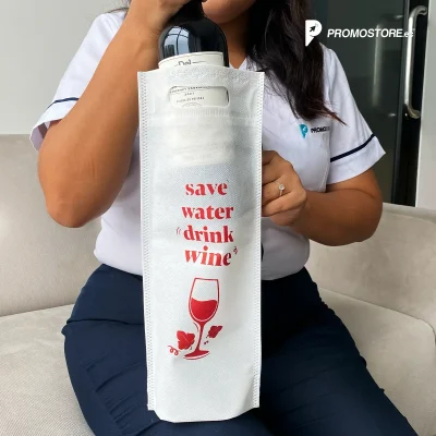 Funda de cambrela para vino termosellada