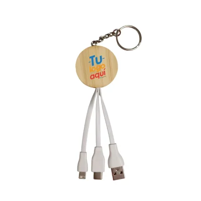 Llavero Multicables 3 en 1