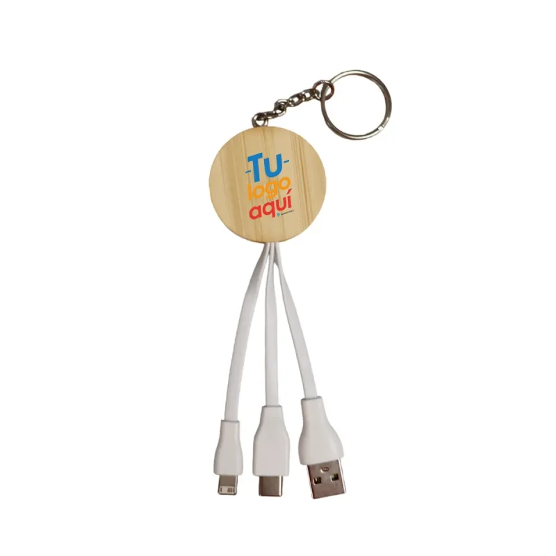 Llavero Multicables 3 en 1