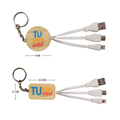 Llavero Multicables 3 en 1