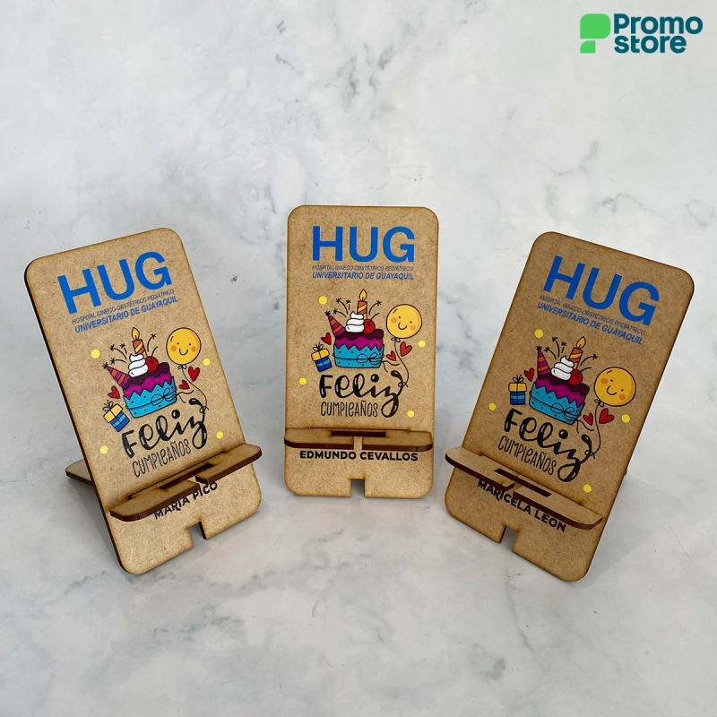 Porta celular de Mdf Linux